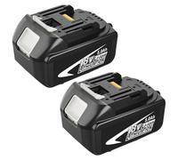 2X FUNMALL BL1860B 18V 5.0Ah Batterie de Remplacement pour makita18V Batterie BL1850B BL1860 BL1850 BL1840 BL1845 BL1835 BL1830 BL1815 LXT-400 avec Indicateur