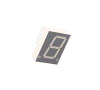 2X FYS-8011BUHR-21 Afficheur: LED 7-segments 20,4mm 0,8" Nbr.indic: 1 rouge anod