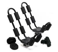 2x Galerie de toit Support de Kayak Porte- Canoë Fixation Bateau Sangle Sécurité