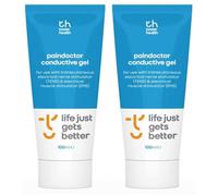 2x gel conductif pour le massage, la circulation, le calmant des douleur et des machines TENS 100ml en tube