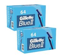 2X Gillette Blue II Confort Double Lames 64 Boîte