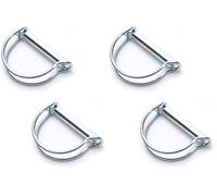 2X GOUPILLE DE Fraise Automatique DIAMETRE 10MM x Longueur 45MM MOTOBINEUSE MOTOCULTEUR Tracteur REMORQUE Clip (Lot de 2)