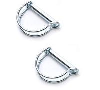 2X GOUPILLE DE Fraise Automatique DIAMETRE 10MM x Longueur 45MM MOTOBINEUSE MOTOCULTEUR Tracteur REMORQUE Clip