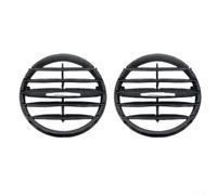 2x Grille Climatisation ABS pour tiguan 2010-17 2x Grille Climatisation | Remplacement direct, ajustement parfait, installation outil, pour modèles 2010-2017, finition soignée(Front Middle)