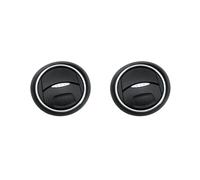 2X Grille de Sortie D'Air Ronde de Ventilation de Tableau de Bord pour Mondeo S-Max 6M21U018B09ADW