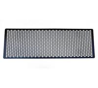 2x Grille Universelle Noir Nid D'abeille Pare-Choc Prise D'air 104 x 34 cm