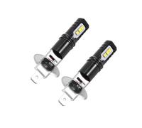 2x H1 6000k Super White 6000lm Drl Led Headlight Bulb Kit High-beam New