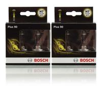 2X H7 12V 55W PX26D Bosch Plus +90% 2Pcs Bosch
