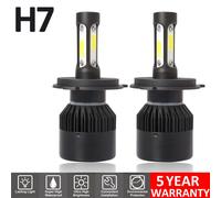 2x H7 Voiture Phares Led Kit 1800w 280000lm Salut-Bas Faisceau Ampoule Au Xénon 6500k Blanc @Watermelon76
