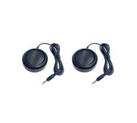 2X Haut-Parleur Externe pour Autoradio 3,5 mm avec Câble de 1,5 M pour Autoradio Mobile ///Zastone/Wouxun/QYT