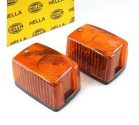 2X HELLA Clignotant Droit Gauche Avant P21W Pour FENDT CASE IH MERCEDES STEYR