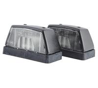 2x HELLA Feu éclaireur de plaque 2KA 003 389-211 extérieur gauche droit 110mm