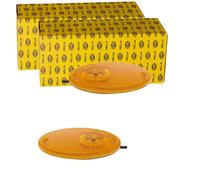 2x HELLA Feu Latéral Jaune LED 24V Convient pour 2PS 964 295-051