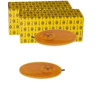 2x HELLA Feu Latéral Jaune LED 24V Convient pour 2PS 964 295-071