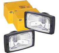 2X HELLA PHARE HALOGÈNE 12V ENSEMBLE DE PHARES | 1AB 006 213-001