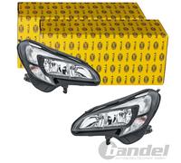 2x HELLA PHARE HALOGÈNE ENSEMBLE Compatible Avec OPEL CORSA GAUCHE+DROITE
