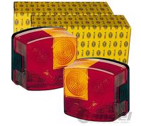 2X HELLA PHARES HALOGÈNE ENSEMBLE 12V ARRIÈRE GAUCHE+DROITE FEUX ARRIÈRE