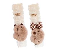 2X Housse De Ceinture De Sécurité Capybara Pour Voiture - Coussinet De Couverture De Ceinture De Sécurité Capybara, Épaulières De Ceinture De Sécurité Capybara | Protection Douce Pour