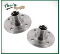 2x Hub pour BMW E30 3er Avec ABS Arrière Droite à Gauche 4x100 Ø138mm Partie Lot