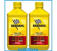 2x Huile Bardahl XTC C60 10W50 Off Road Mplus 4T Cross Enduro Atv E Tout Terrain