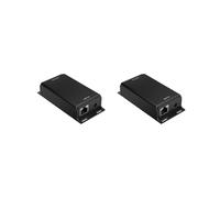 2X Injecteur PoE Gigabit Convertisseur PoE 12 V à 24 V pour Conversions Solaires Entrée 12-60 V Sortie PoE Passive 24 V pour MikroTIk