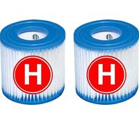 2x Intex cartouche filtrante type H piscine filtre de rechange pour pompe