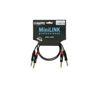 2x Jack 6,3mm Mono (Mâle)/ 2x Jack 6,3mm KT-J150