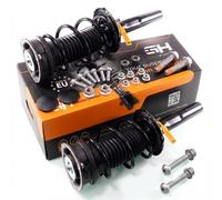 2x Jambe de Suspension Amortisseur Avant pour Audi A3 2012- 1.6TDI, 2.0TDI 50MM