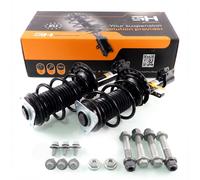 2x MacPherson Amortisseur-Kit à Gaz Avant pour Renault Captur 2013- 0.9TCe 90