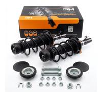2x Jambe de Suspension Amortisseur Avant pour Skoda Fabia III (NJ) 2014- 1.0