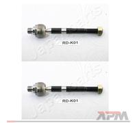 2x Japanparts RD-K01 Rotule Axiale Biellette Avant pour Kia Carens III ONU