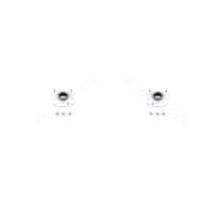 2X JAPANPARTS Support De Ressort Avant Pour Volvo 850 Break LW 2.4 2.5 TDI 855