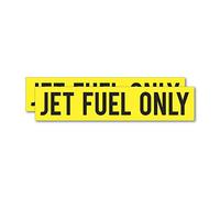 2X Jet Fuel Only Sticker Decal Funny Bumper Car Van Truck