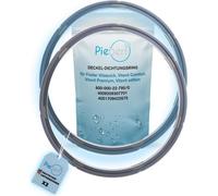 2x joint 39156 22cm pour Fissler Vitaquick, Vitavit Comfort Vitavit Premium Vitavit edition autocuiseurs anneau d'étanchéité du couvercle, gris, silicone, 22cm intérieur⌀, 24,5cm extérieur⌀ comme 600-