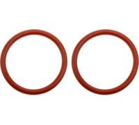 2x Joint torique compatible avec les machines à café Siemens EQ, Bosch Vero, Gaggenau, Neff 38x4mm Rouge Silicone Joint intérieur 38mm extérieur 46mm