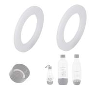2x Joints toriques D'ÉTANCHÉITÉ Premium pour bouteilles SodaStream en PET | Joints comme pièces de rechange pour le bouchon de bouteille en plastique d'une machine à eau pétillante, joint de bouchon