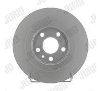 2x JURID Disque de frein Arrière pour FIAT Ulysse II (179) 272mm 562246JC