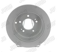 2x JURID Disque de frein Arrière pour HYUNDAI ix35 (LM, EL, ELH) 284mm 562454JC