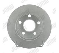 2x JURID Disque de frein Arrière pour VW Passat B5 GP Break (3BG, 3B6) 245mm