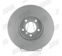 2x JURID Disque de frein Avant pour BMW 3 Berline (E46) 325mm 562188JC
