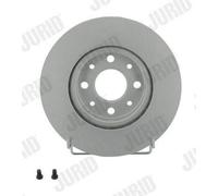 2x JURID Disque de frein Avant pour FIAT Punto II 3/5 portes (188) 257mm