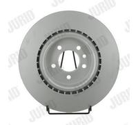 2x JURID Disque de frein Avant pour LAND ROVER Range Rover Sport (L320) 360mm