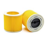 2x KFI 3310 Cartridge Filtre Cartouche Compatible pour Kärcher KWD1, KWD2, KWD3, S4001/4002, WD2 Plus, WD 3-18,WD 2.xxx/ 3.xxx, WD 2-18, Wet and Dry Vacuum Cleaner,2.863-303.0