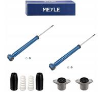 2x Kit Amortisseurs Arrière MEYLE + Roulement Dôme + Kit de Protection Audi A...