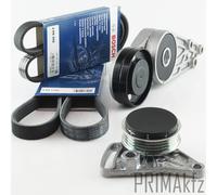 2x Kit Courroie Trapézoïdale + 2x Tendeur pour Audi A4 A6 VW Passat 3B Bosch