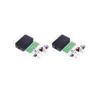2X Kit de Bricolage avec Lampe de Poche 1,5 V Suite D'Entraînement Simple à la Soudure de Circuits Intégrés Composants Électroniques Formation au