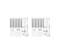 2X Kit de Connecteur de Bande LED à 5 Broches, pour Connexion de Bande LED RGBW de 12 mm Comprenant un Connecteur LED RGBW à 5 Broches en Forme de T