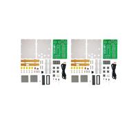 2X Kit de Création de Jeux Pixel DIY Projet de Soudure Électronique DIY Apprentissage de la Soudure Assemblage avec Shell Race Car Games