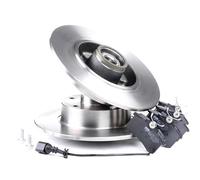 2x Kit de freins frein à disques STARK mit avec bague ABS, avec roulement de roue, avec tôle anti-bruit