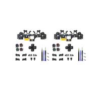 2X Kit de Micro-Interrupteur Tactile Ergonomique pour Manette pour PS5 BDM-030/040/050, Circuit Imprimé 12 Touches A